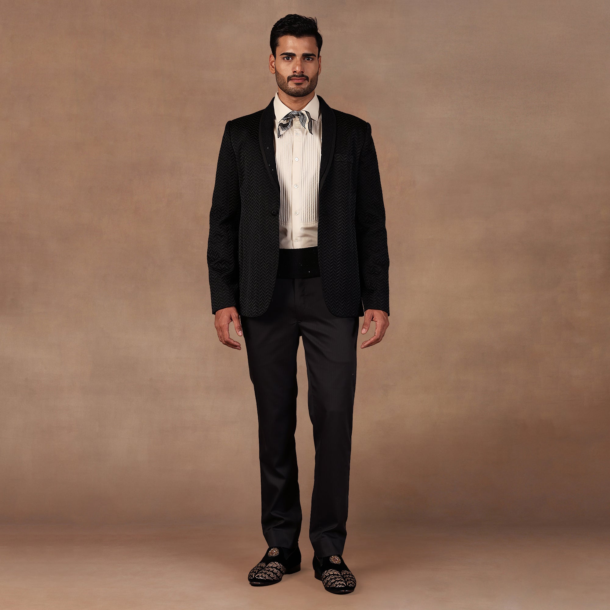 Black Chevron Tuxedo | East