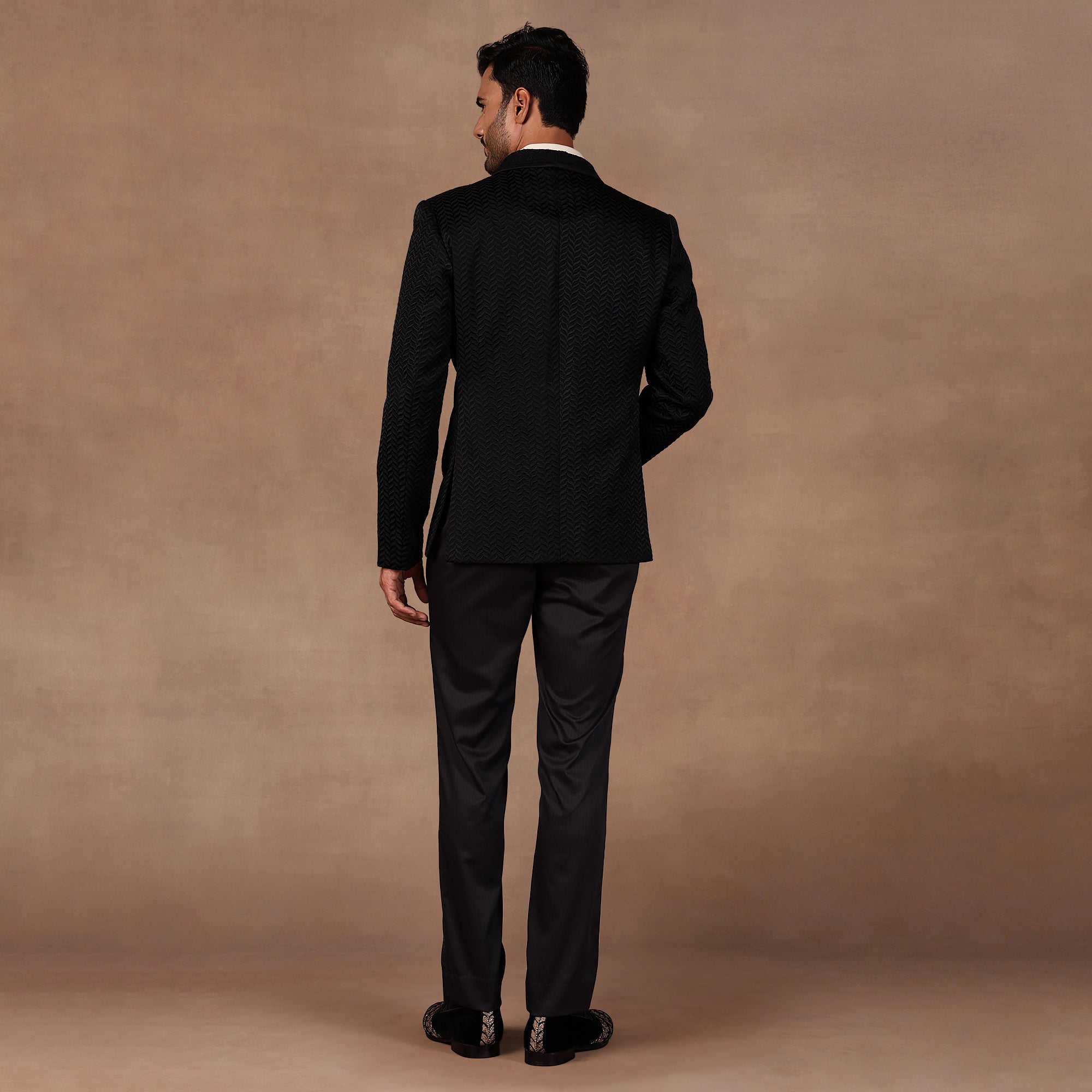 Black Chevron Tuxedo | East
