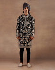 Black - Ivory Kurta Set