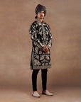 Black - Ivory Kurta Set