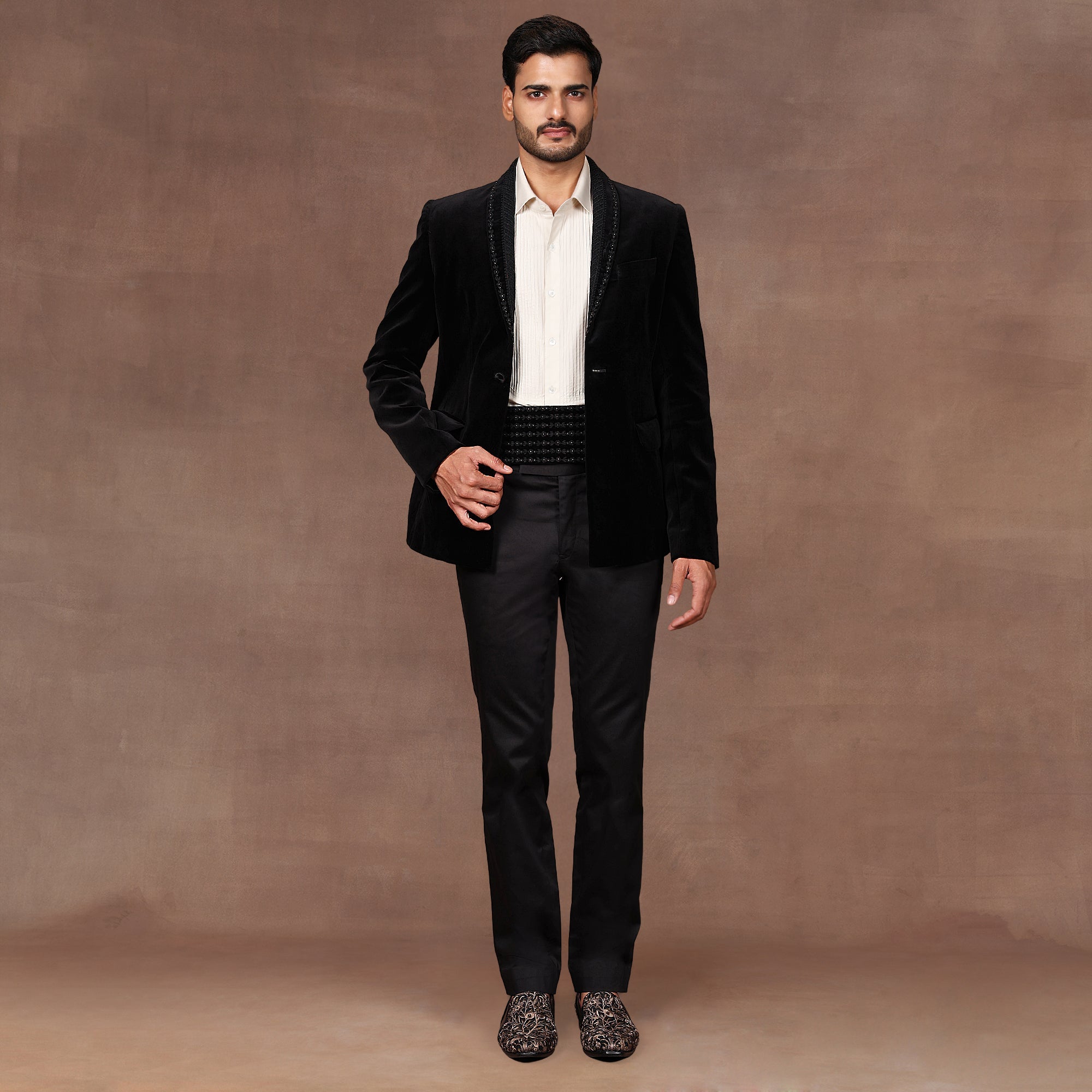 Black Velvet Tuxedo | East