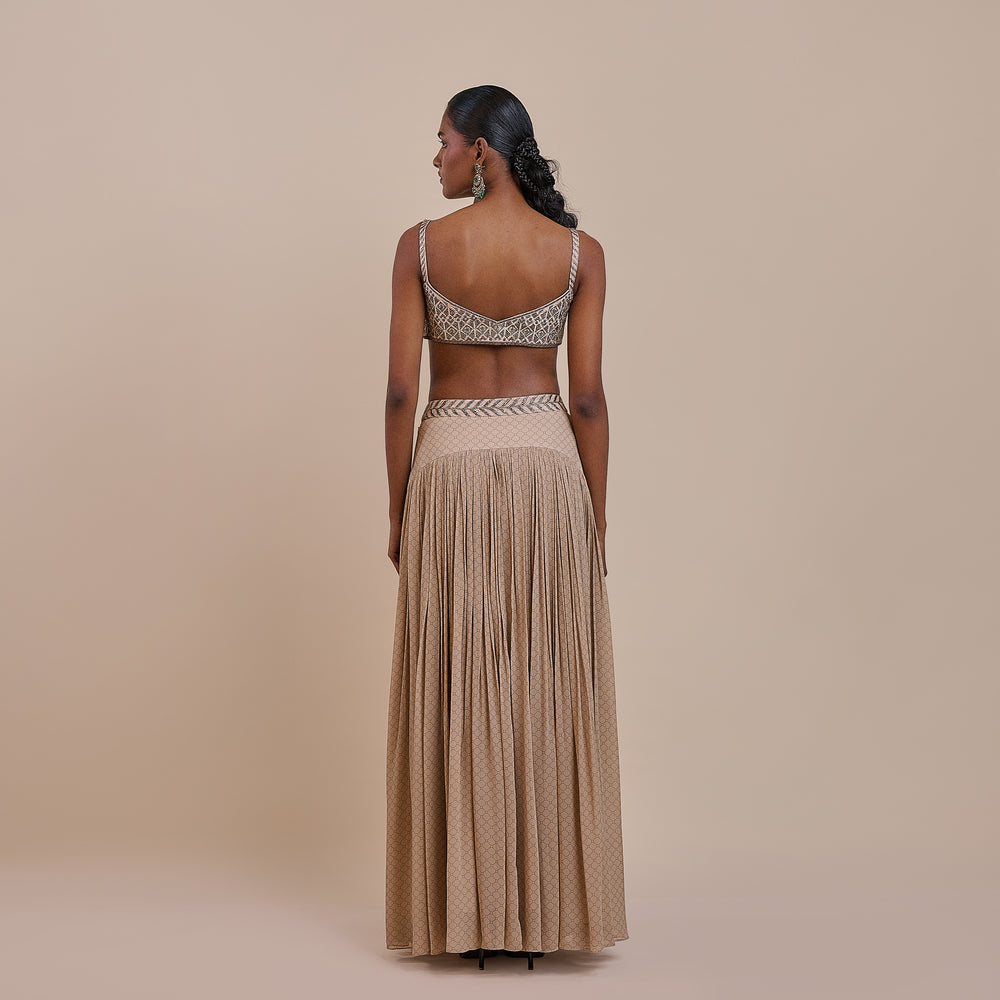 Blush Ivory Skirt Set | Atth