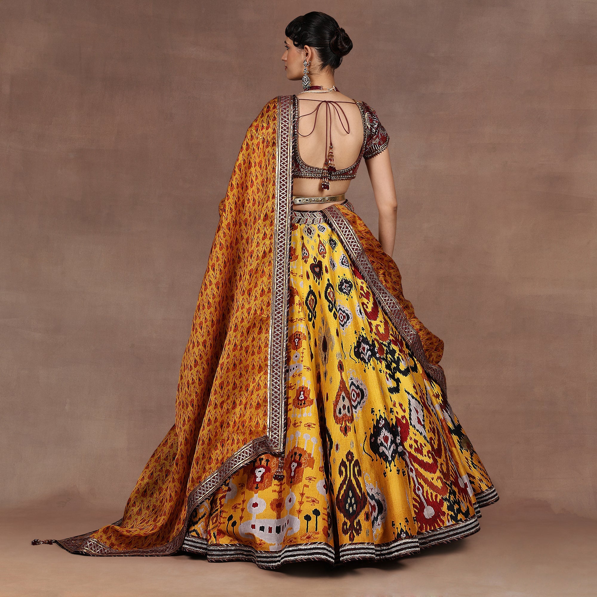 Canary Yellow Skirt Set