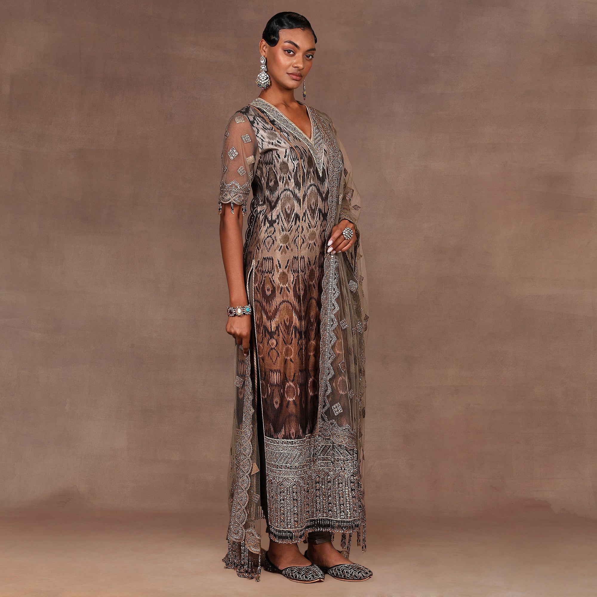Chocolate Ombre Tunic Set