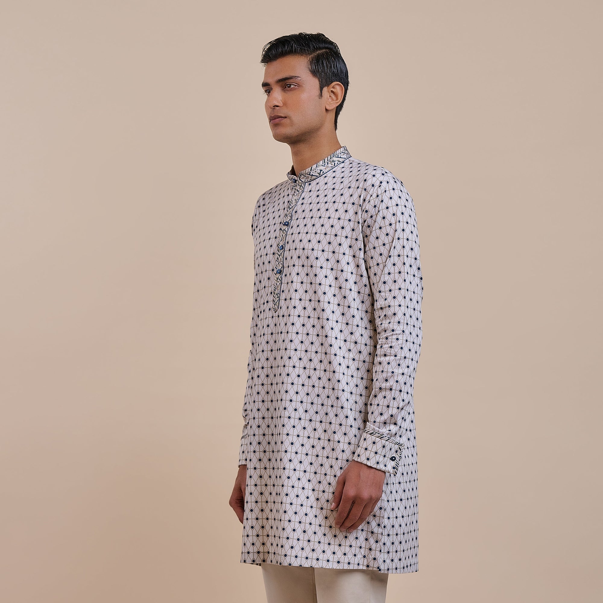Crème Ivory Kurta | Atth