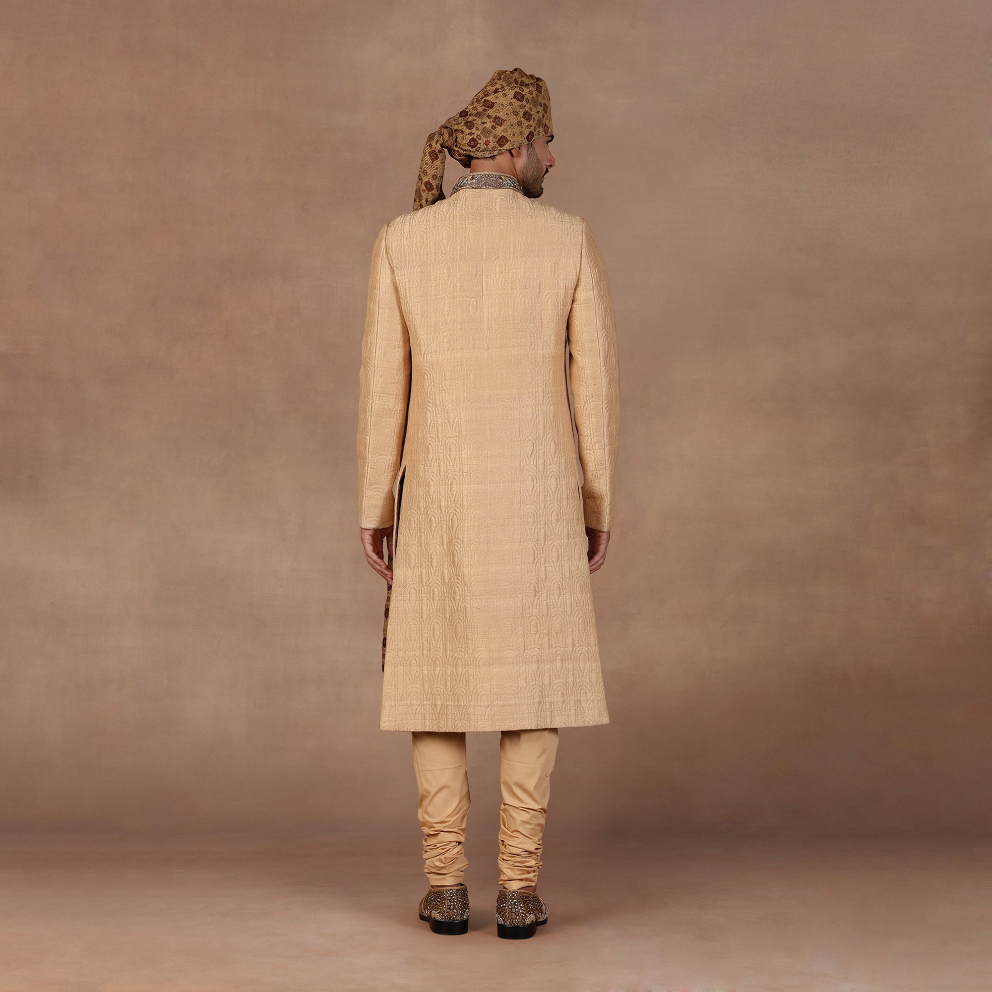 Creme Ivory Sherwani Set | East