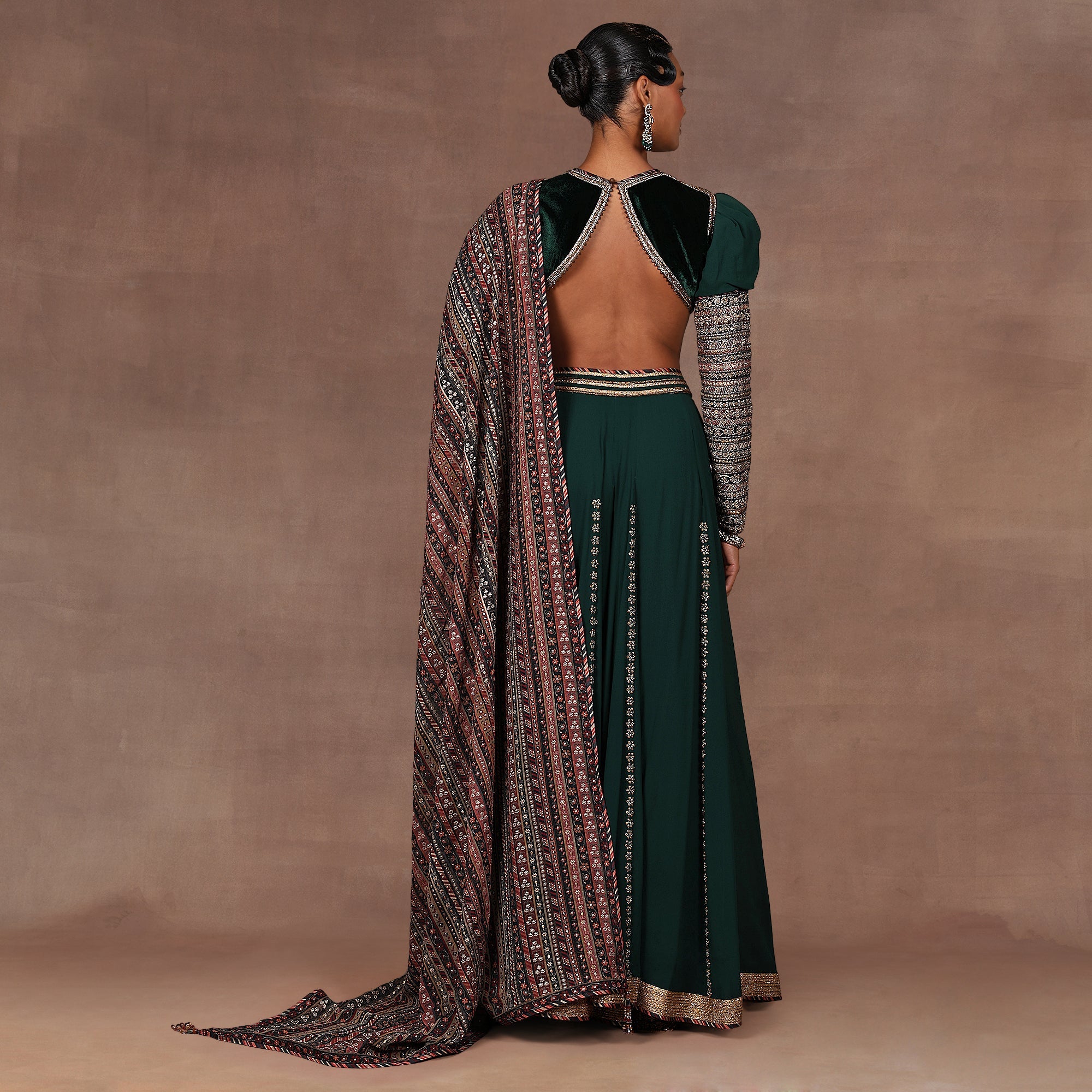 Emerald Sharara Set