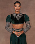 Emerald Sharara Set
