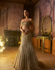 Antique Gold Trail Skirt Set