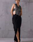 Jewel Neck Saree