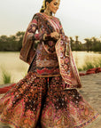 Purple Sharara Banno Set