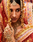 Red Banno Lehenga Set