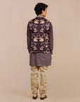Imperial Purple Nehru Jacket