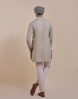 Ivory - Peach Solid Kurta | Atth