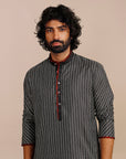 Linear Chevron Kurta
