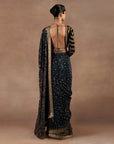 Midnight Blue Saree Set