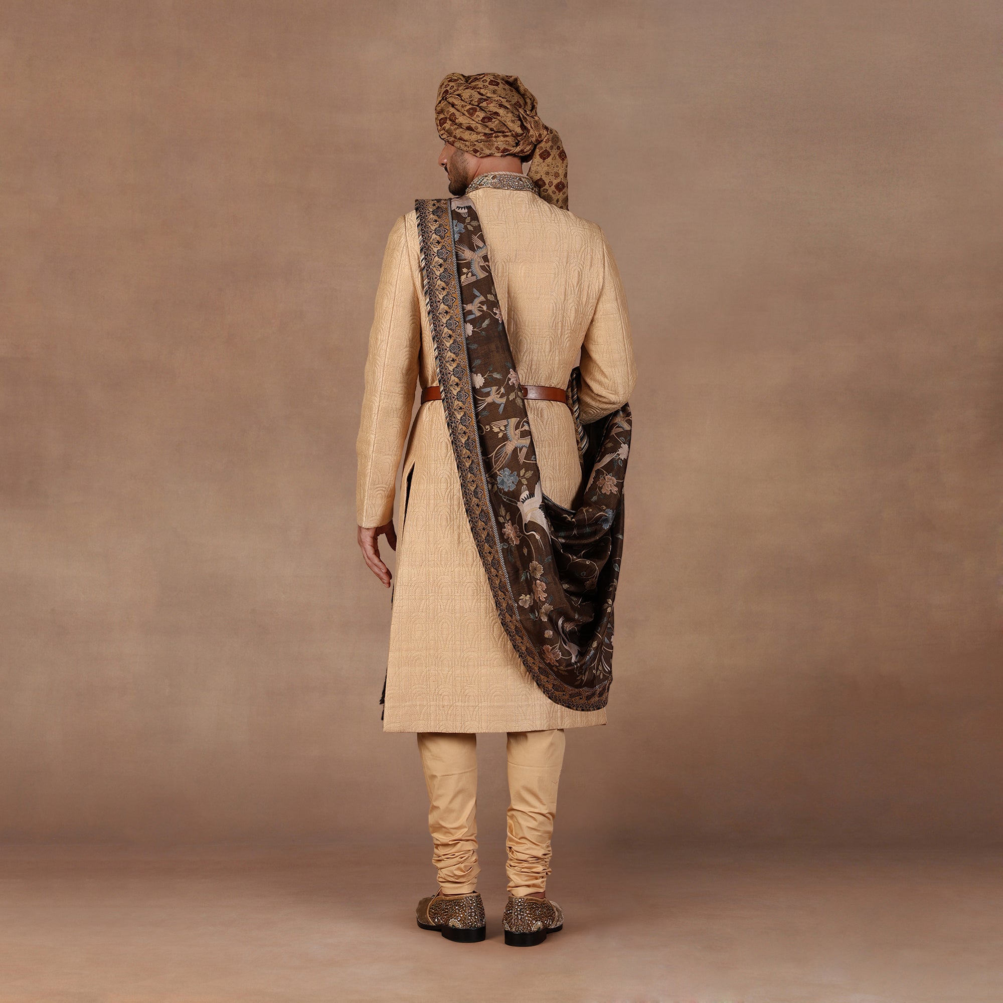 Mocha Brown Stole | East