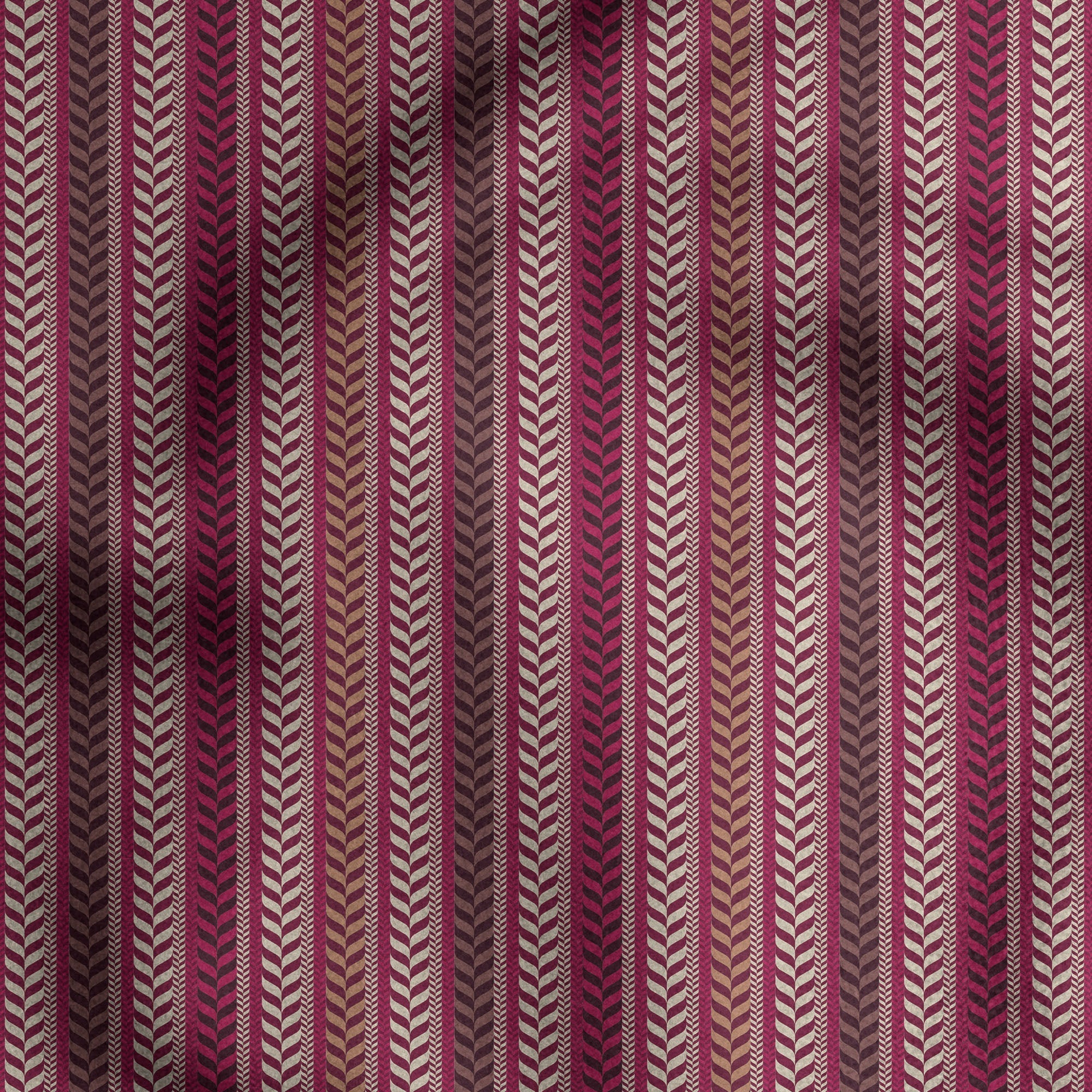 Multi Red Chevron Safa | East