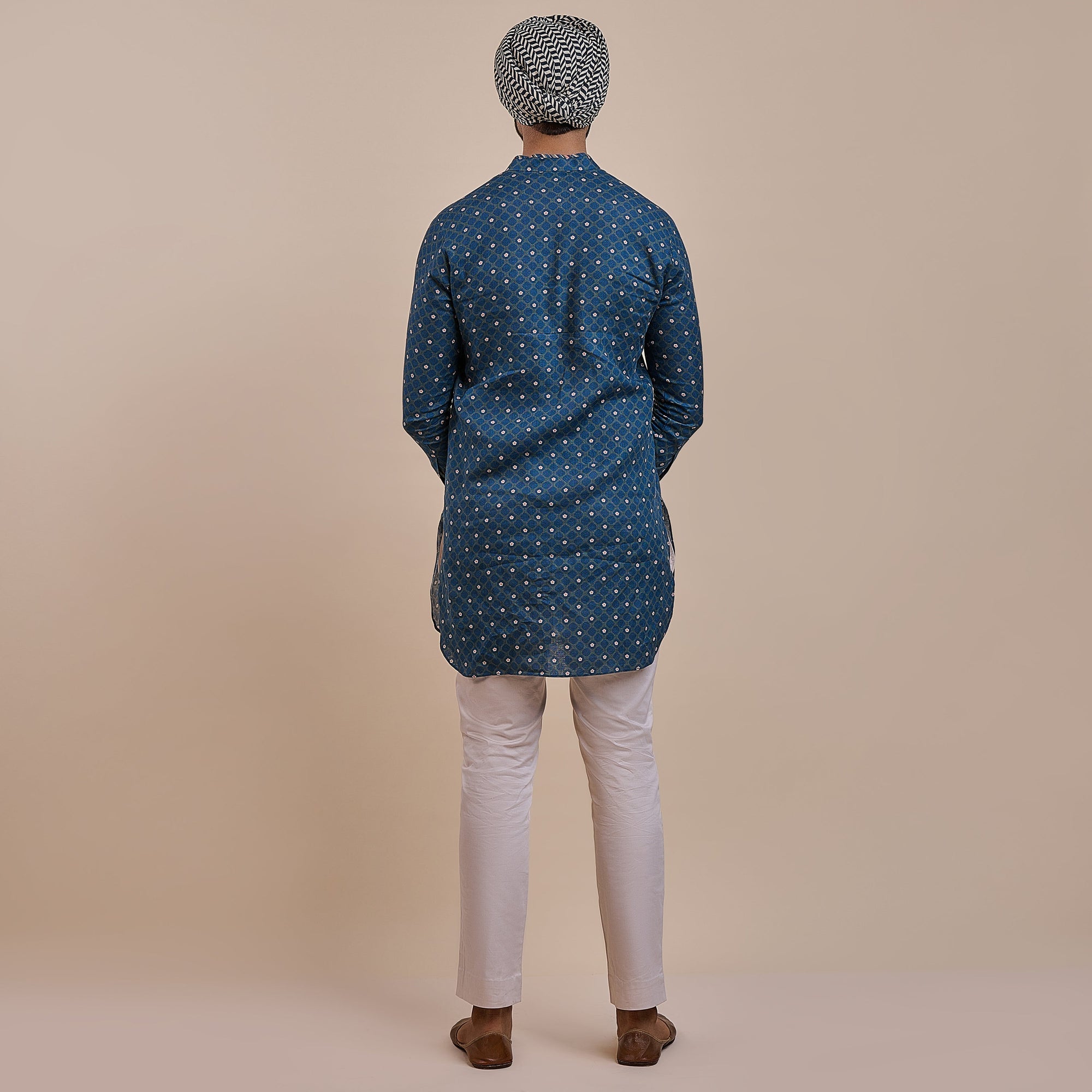 Navy Blue Kurta | Atth