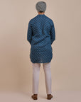 Navy Blue Kurta | Atth