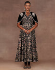 Noir Anarkali Set