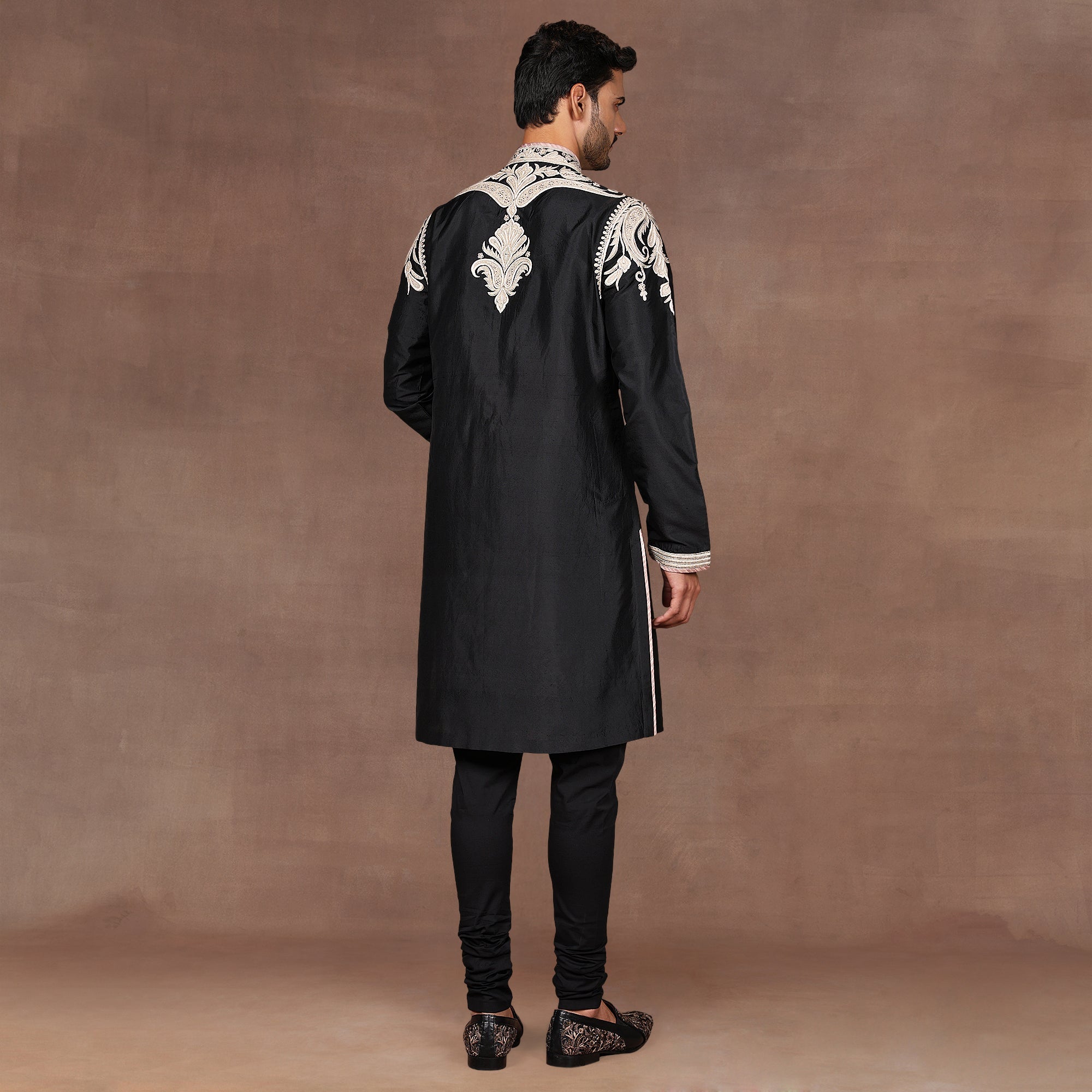 Noir Black Kurta Set | East