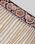 Noir - Blush Pink Embroidered Sehera