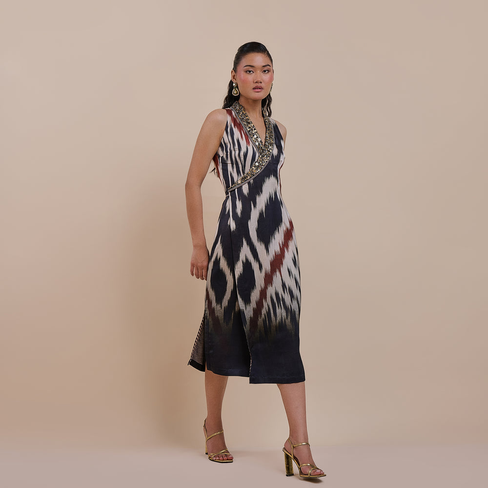 Noir Ivory Maxi Dress | Atth