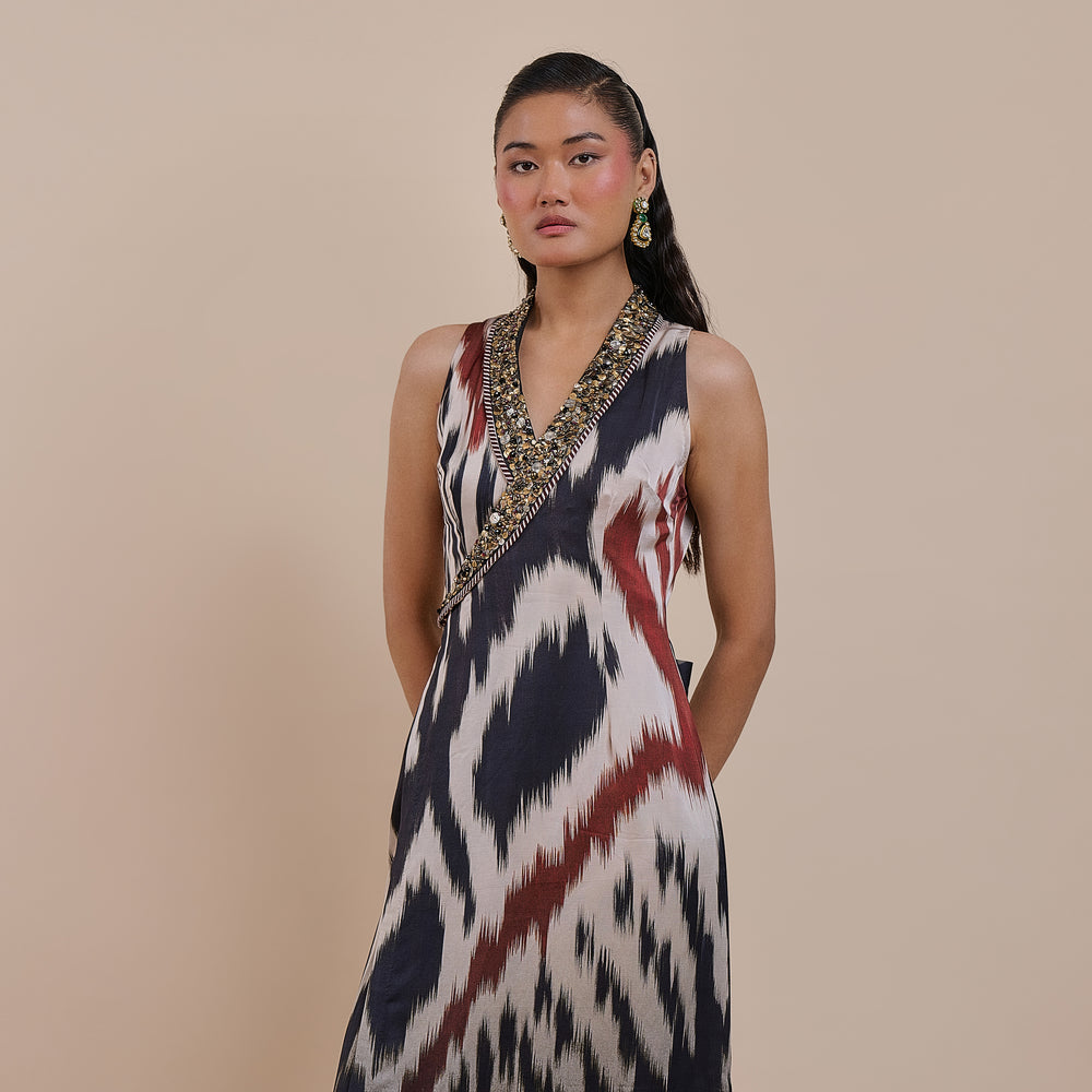 Noir Ivory Maxi Dress | Atth