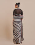 Noir Ivory Saree Set | Atth
