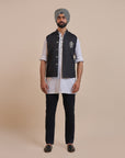 Noir Nehru Jacket | Atth