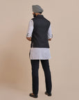 Noir Nehru Jacket | Atth