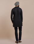 Noir Phoenix Solid Kurta | Atth