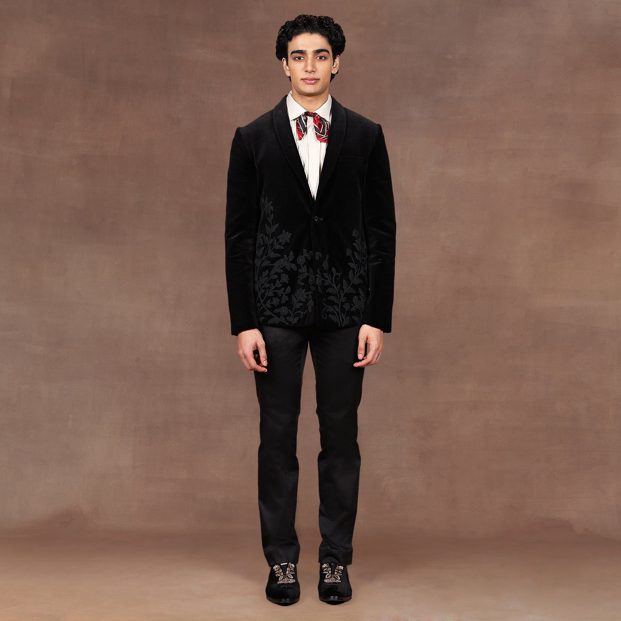 Noir Velvet Tuxedo | East