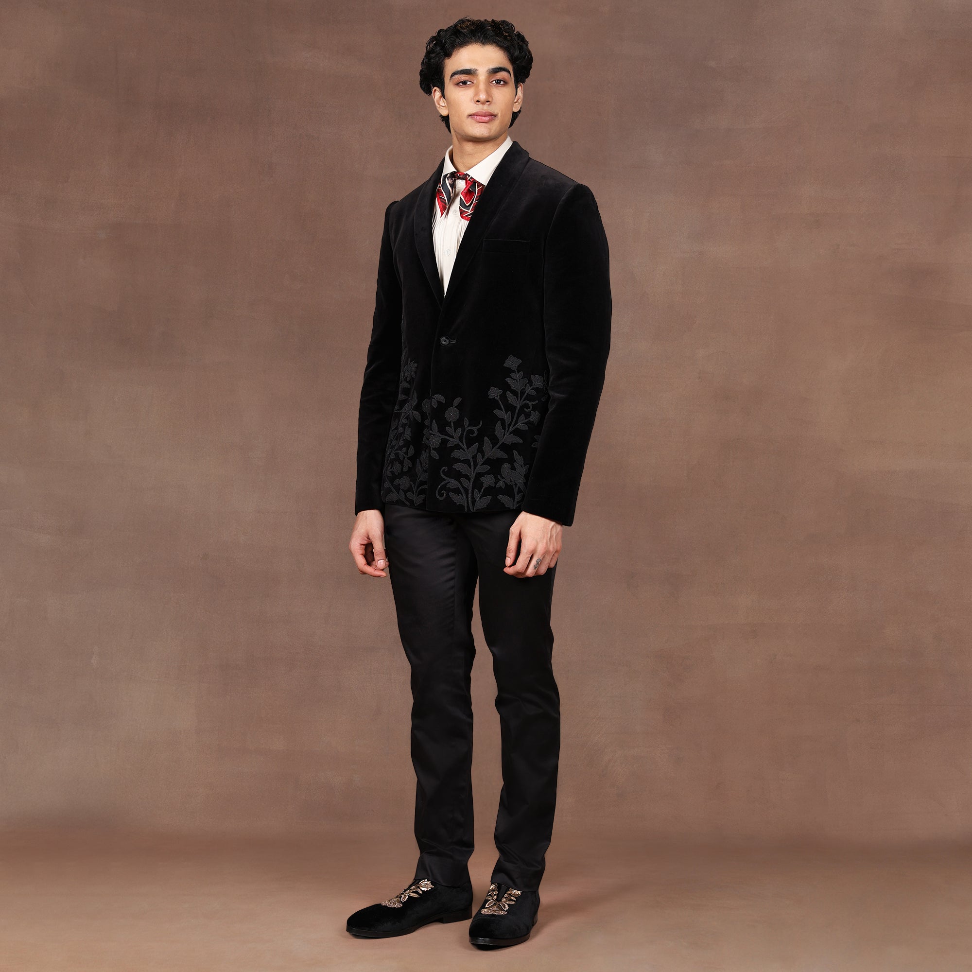 Noir Velvet Tuxedo | East