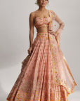 Ruah Gathered Lehenga Set