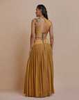 Ochre Mustard Skirt Set | Atth