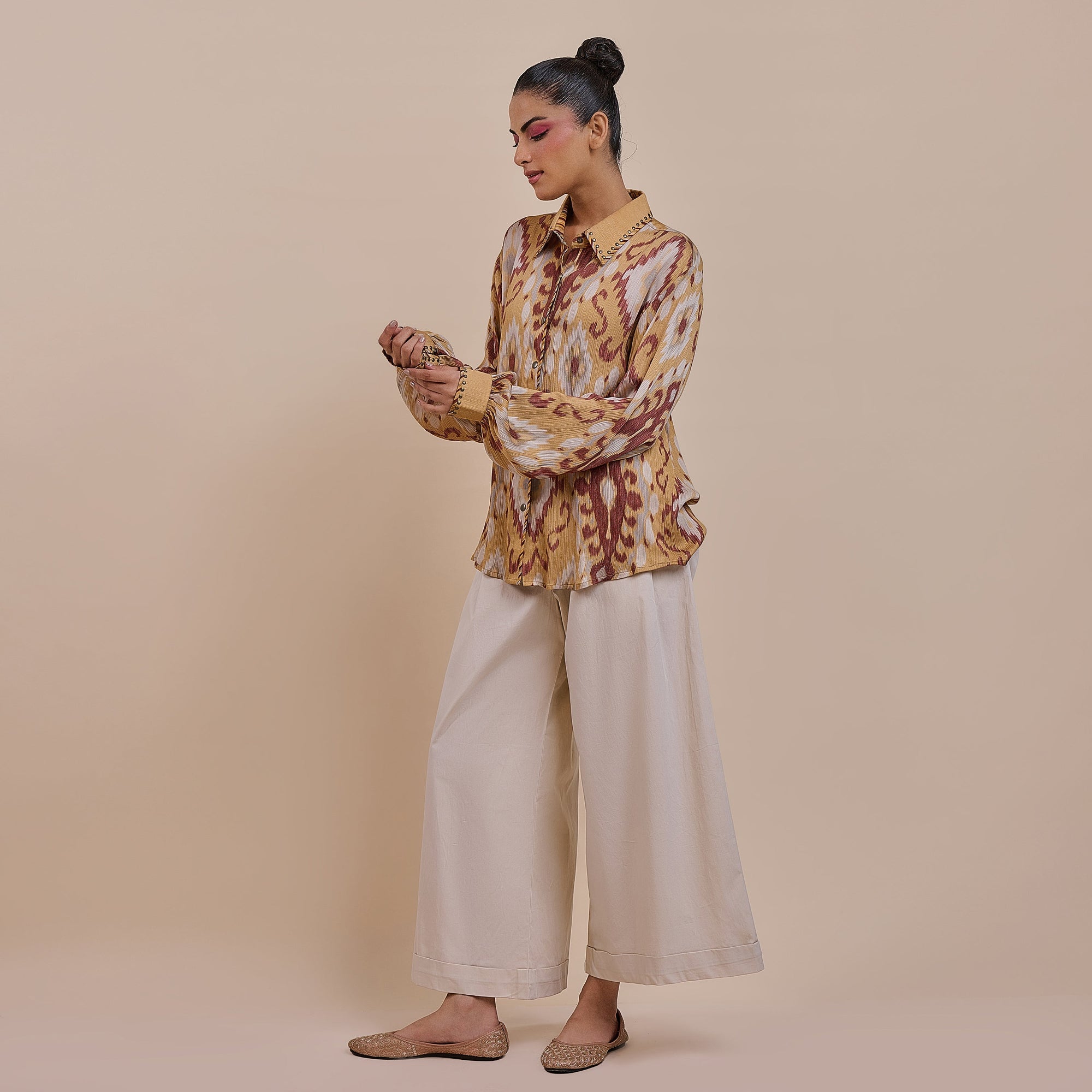 Ochre Yellow Top | Atth
