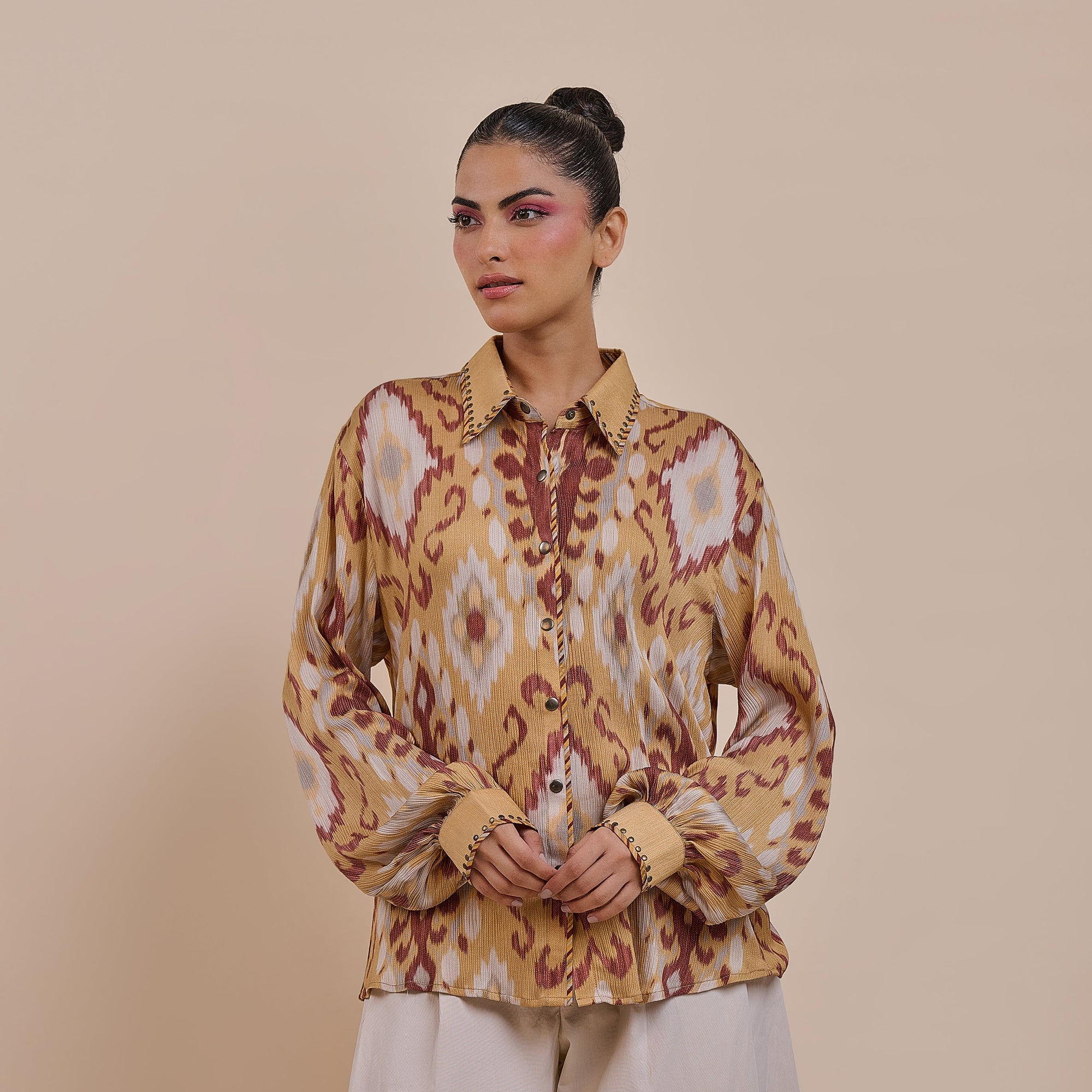 Ochre Yellow Top | Atth