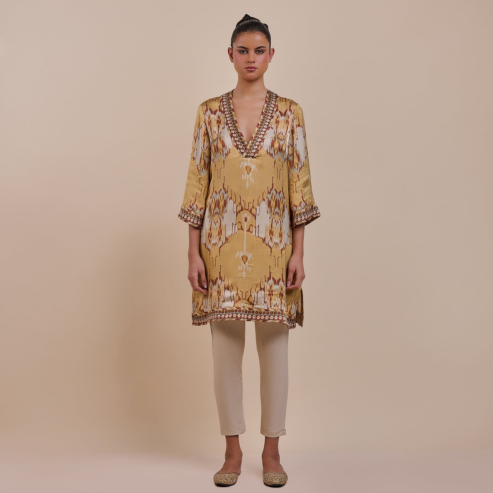 Ochre Yellow Tunic | Atth