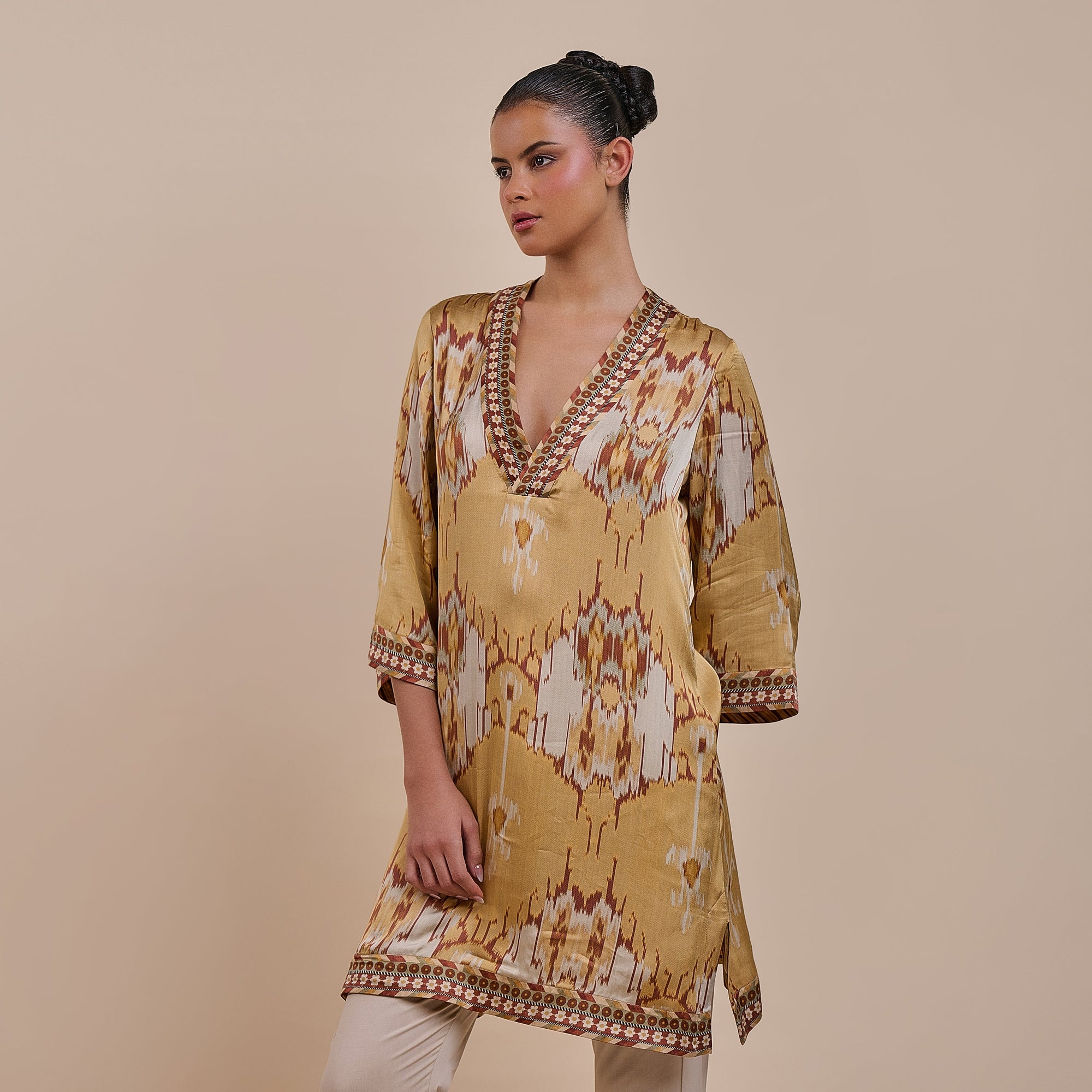 Ochre Yellow Tunic | Atth