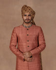 Old Pink Sherwani Set | East