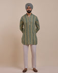 Olive Green Kurta | Atth
