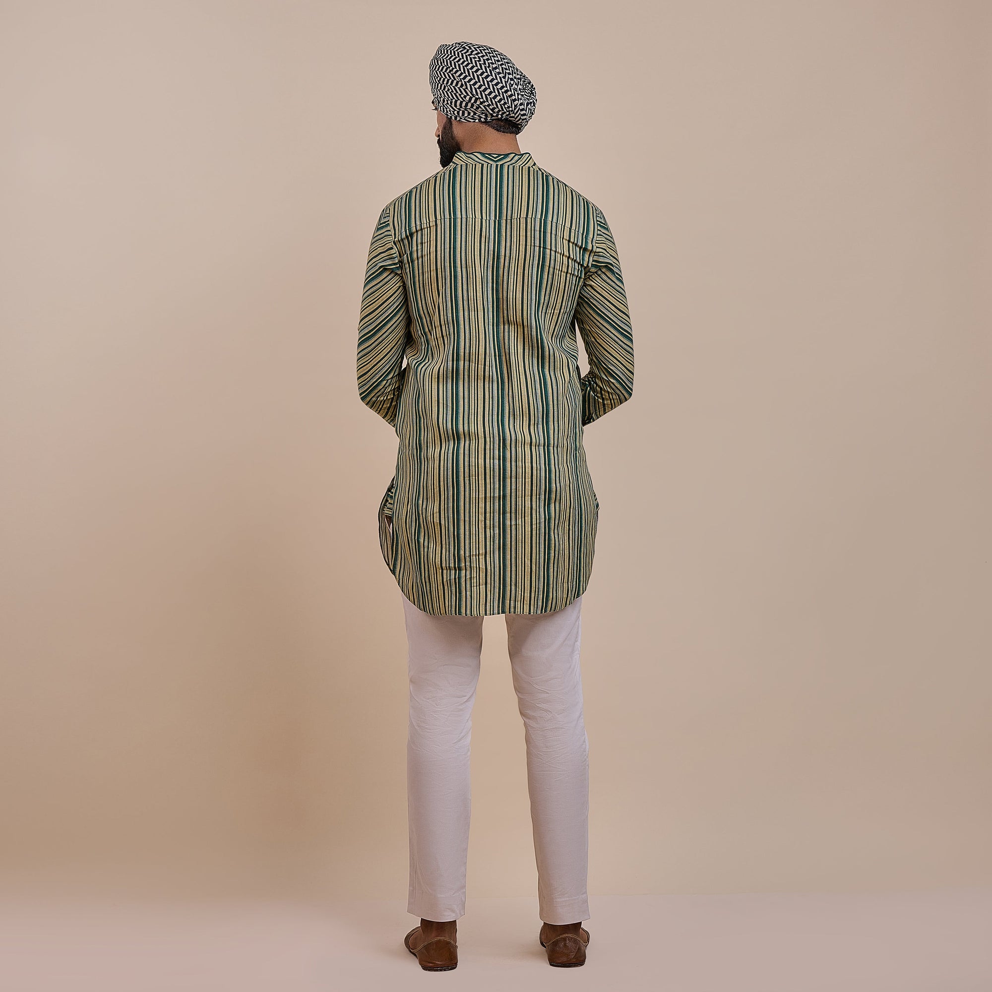 Olive Green Kurta | Atth