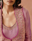 Lilac Koti Anarkali Set 3