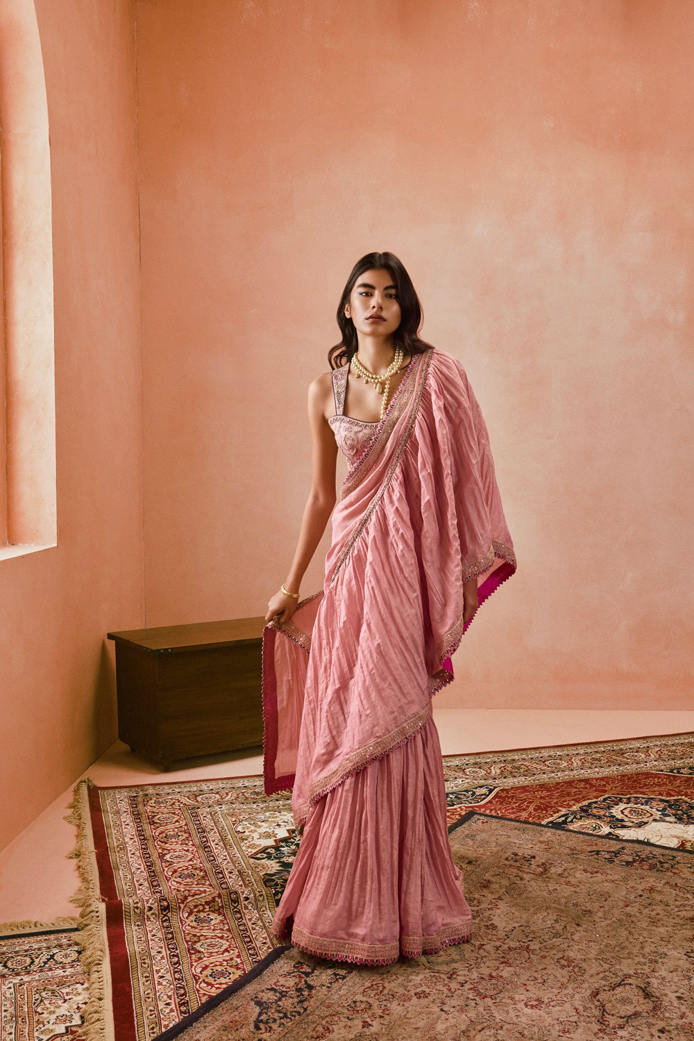 Johari Draped saree 1