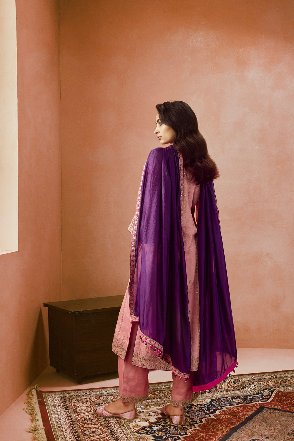 Classic Kurta Set - Pink 3