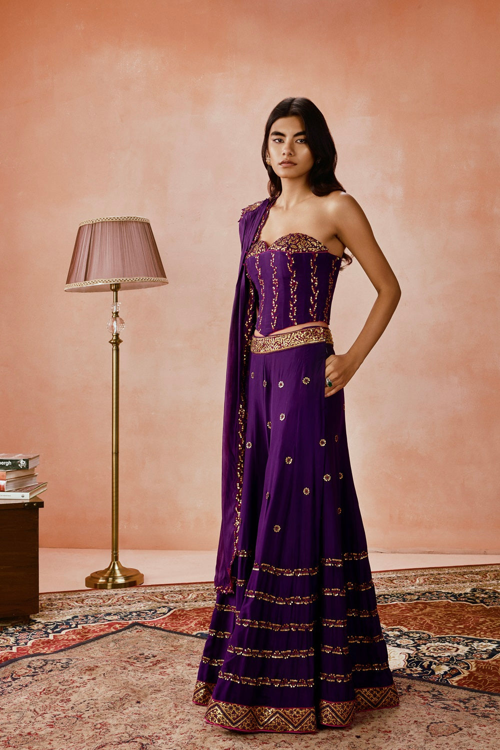Corset Sharara Set 3