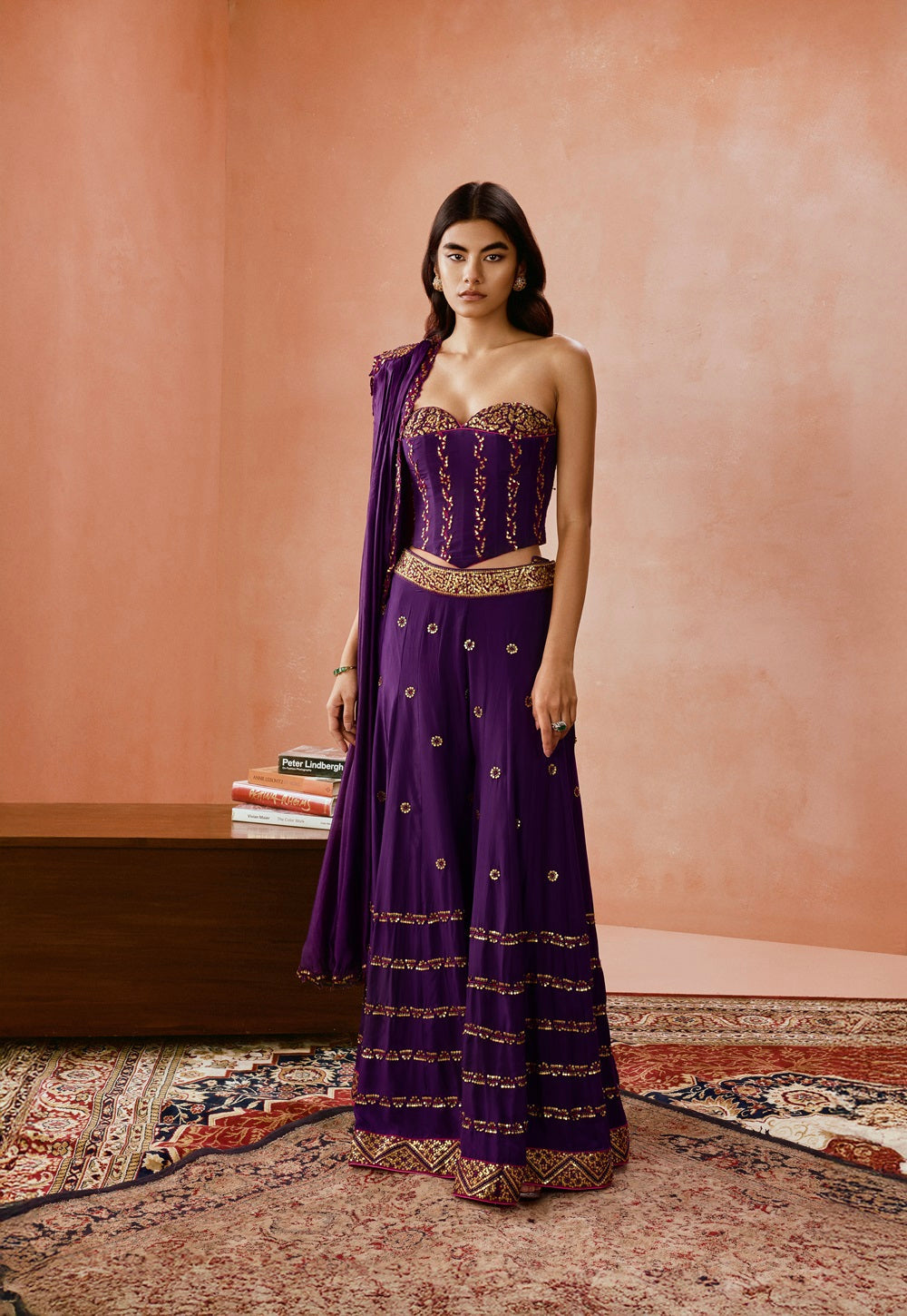 Corset Sharara Set 1
