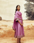 Johari Anarkali Set - Lilac 1